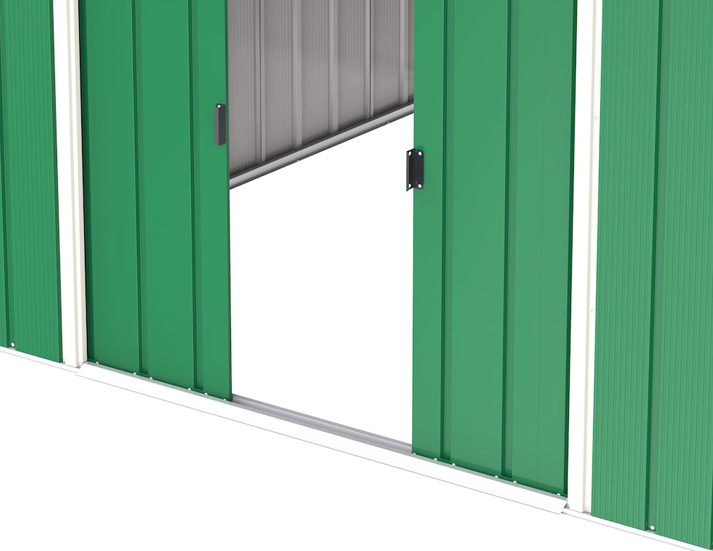 Duramax ECO 3.12 x 2.94 m Metal Shed - Green