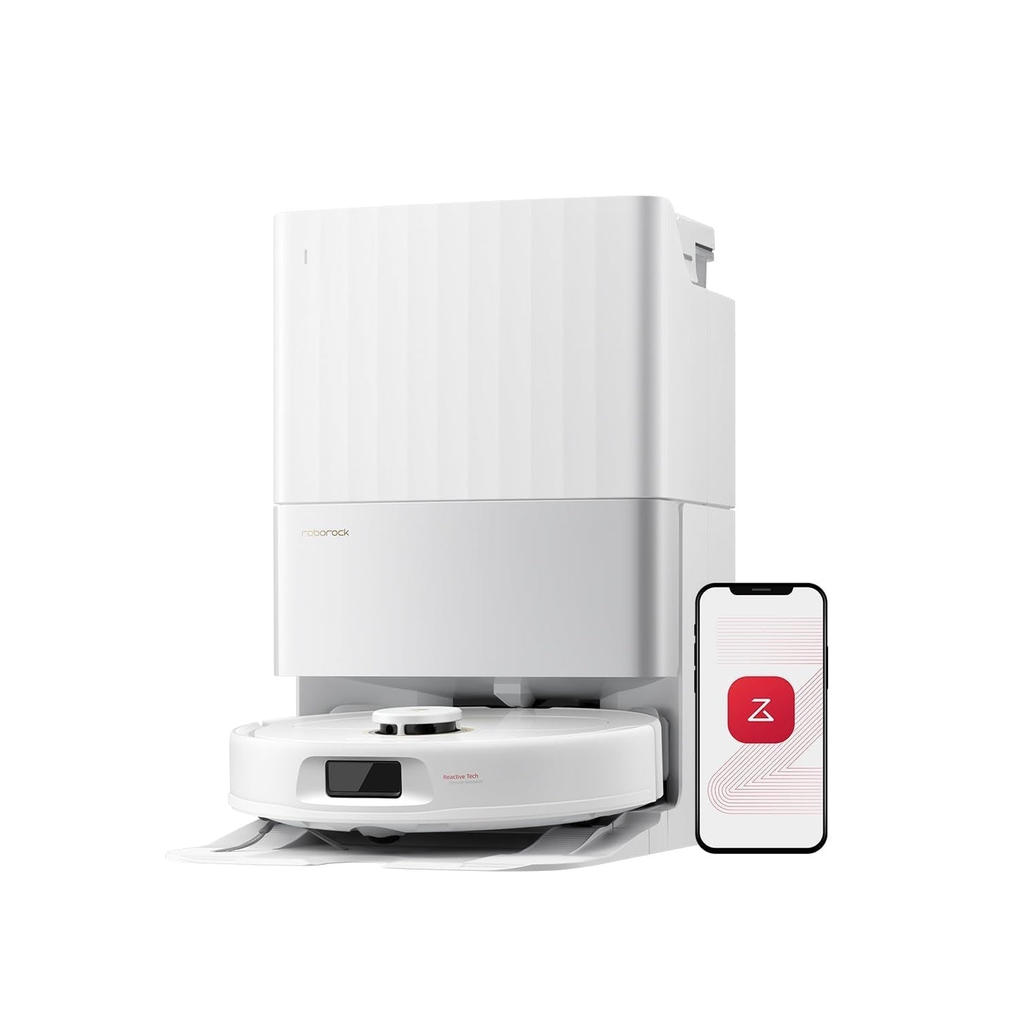 Robot Vacuum Cleaner With Mop 12000Pa Suction FlexiArm Edge Mopping Black