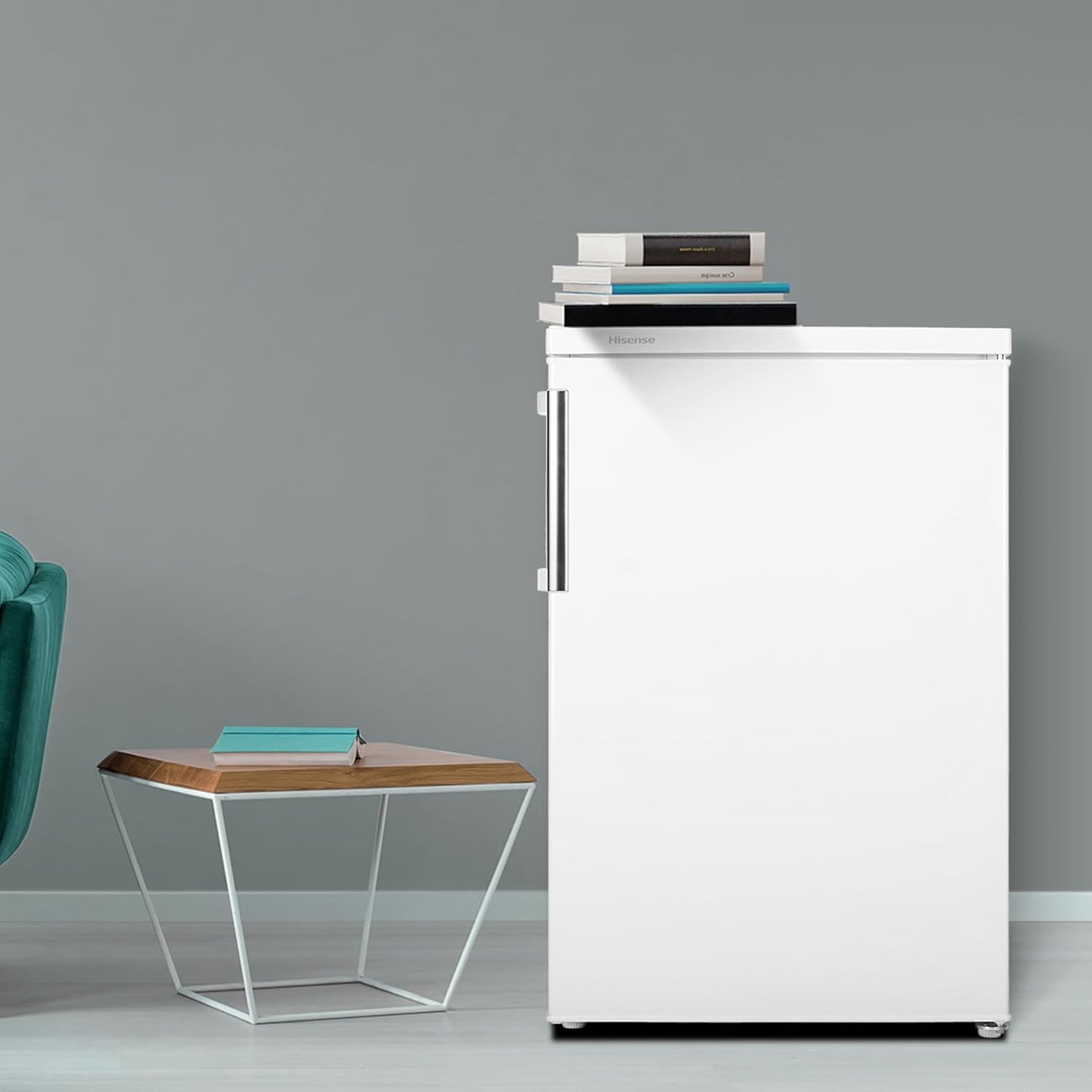 Freestanding Freezer 82L 56cm White Undercounter