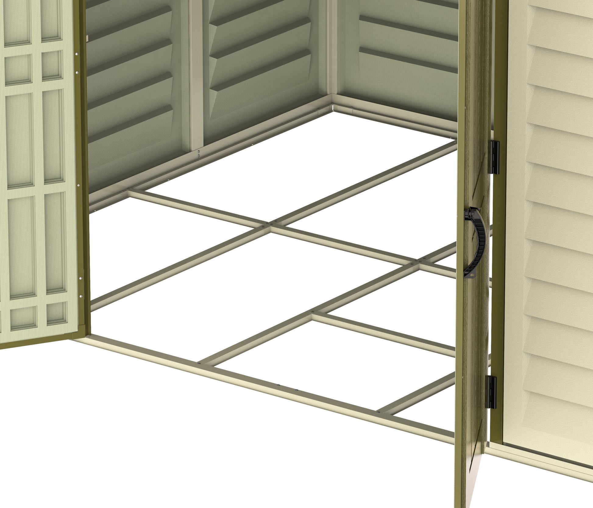Duramax WoodBridge Plus 3.19 x 3.19 m Plastic Shed