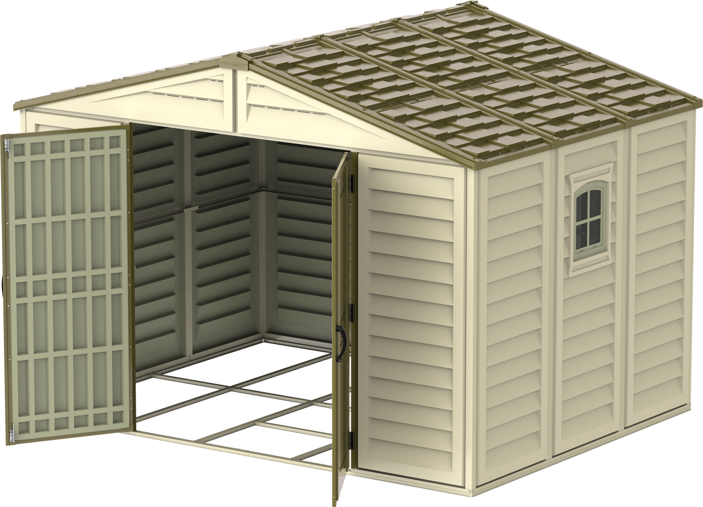 Duramax WoodBridge Plus 3.19 x 2.40 m Plastic Shed