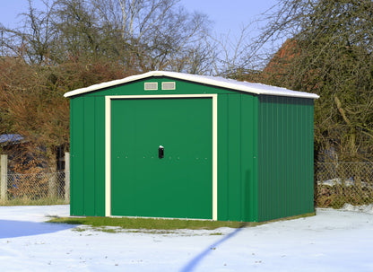 Duramax ECO 3.12 x 2.34 m Metal Shed - Green