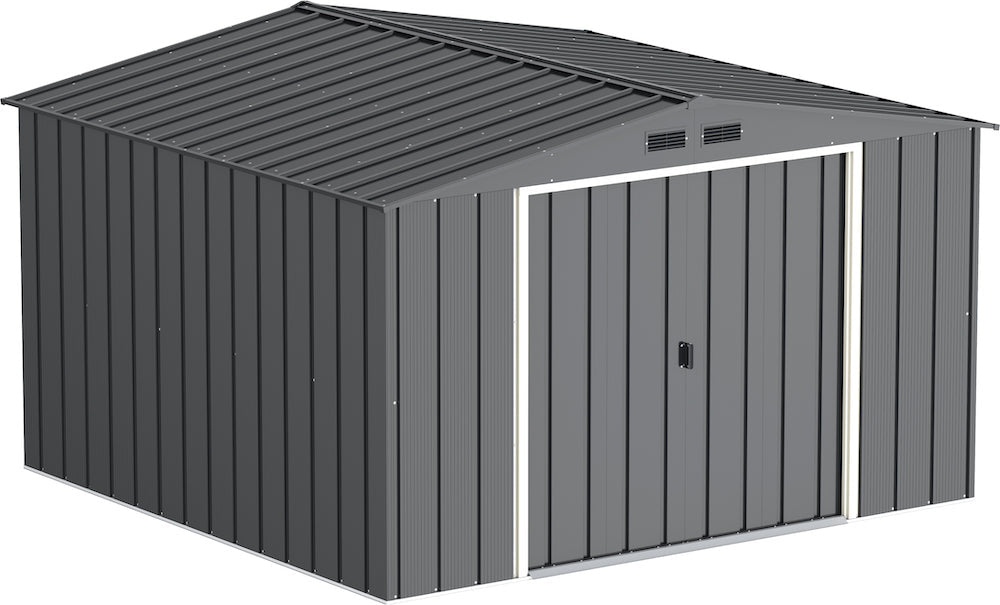 Duramax ECO 3.12 x 2.94 m Metal Shed - Anthracite