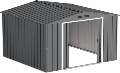 Duramax ECO 3.12 x 2.94 m Metal Shed - Anthracite
