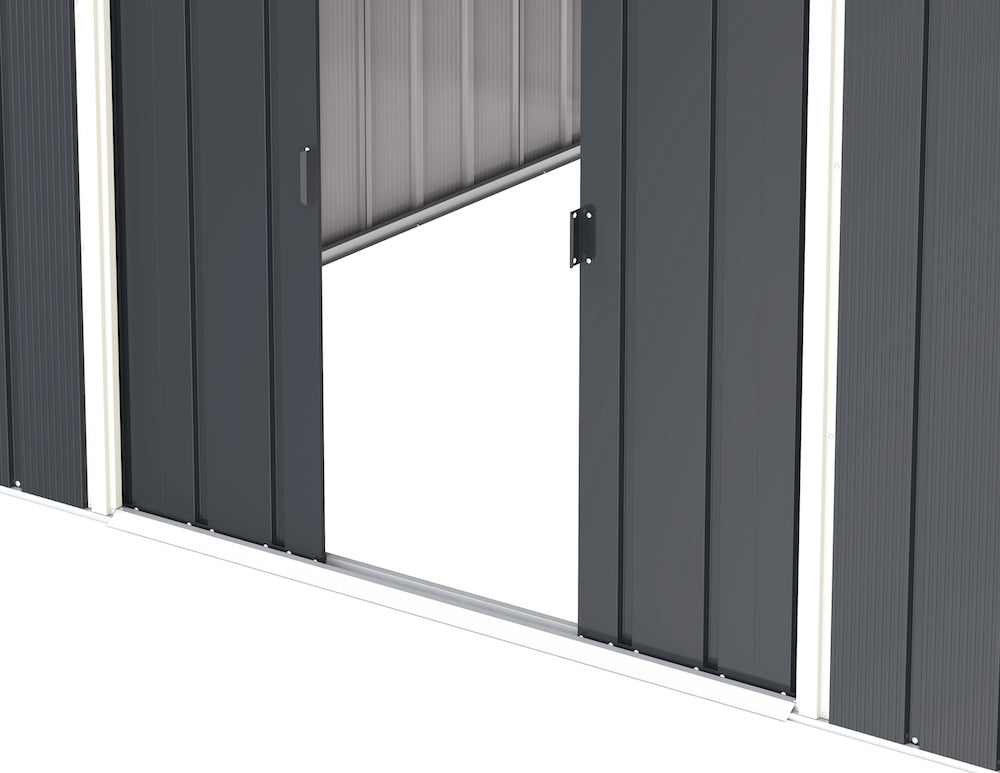 Duramax ECO 3.12 x 2.94 m Metal Shed - Anthracite