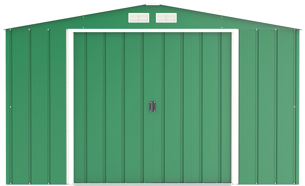 Duramax ECO 3.12 x 2.94 m Metal Shed - Green