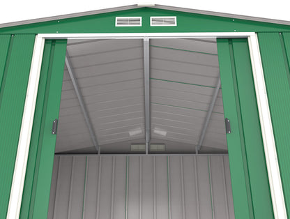 Duramax ECO 3.12 x 2.94 m Metal Shed - Green