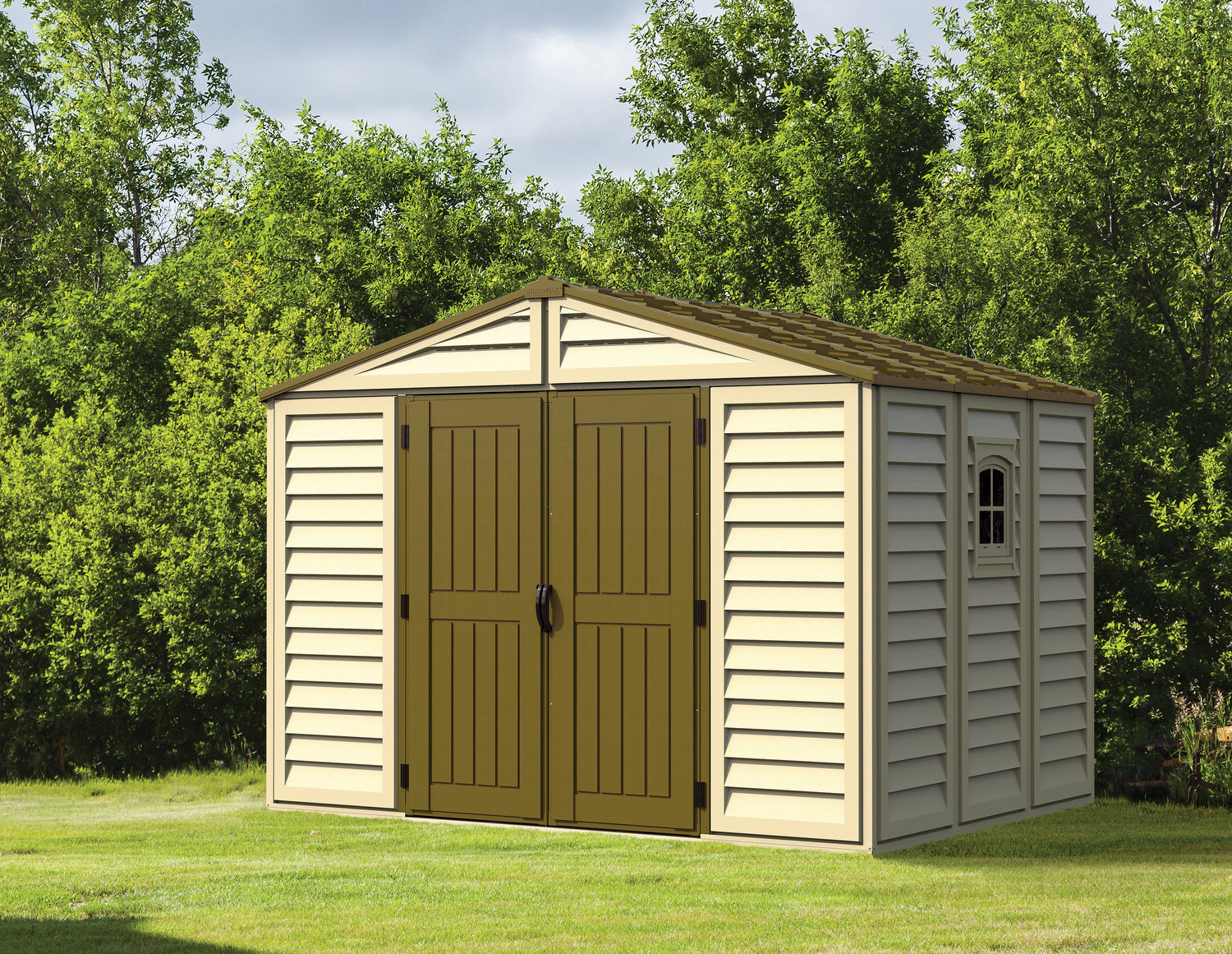 Duramax WoodBridge Plus 3.19 x 2.40 m Plastic Shed