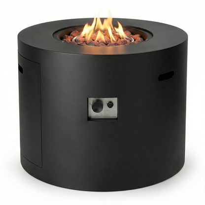 Loren 32" Outdoor Alloy Steel Fire Pit Table for Patio