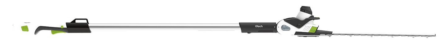 Cordless Pole Hedge Trimmer 53cm 18V 60 Mins Runtime Adjustable Head