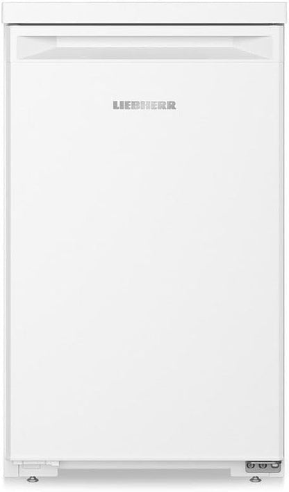 Under Counter Fridge 110L LED Light Touch Control Reversible Door White