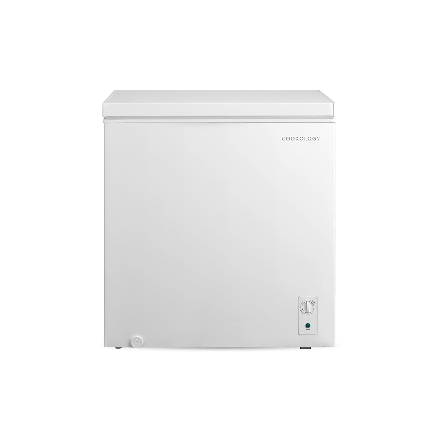Freestanding Chest Freezer 99L Adjustable Thermostat Black