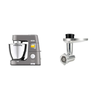 Stand Mixer 7L 5L 1400W 6 Speeds Touch Screen Silver