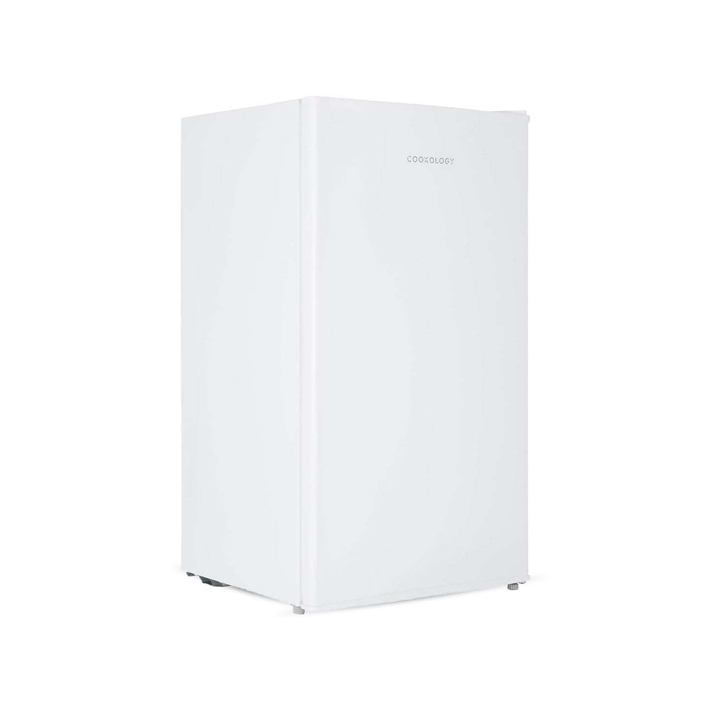 Freestanding Under Counter Fridge 93L Reversible Door Black