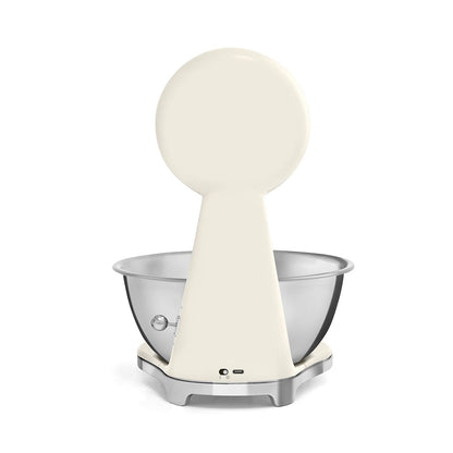 Analog And Digital Kitchen Scale 5Kg 1G Accuracy Stainless Steel Cream