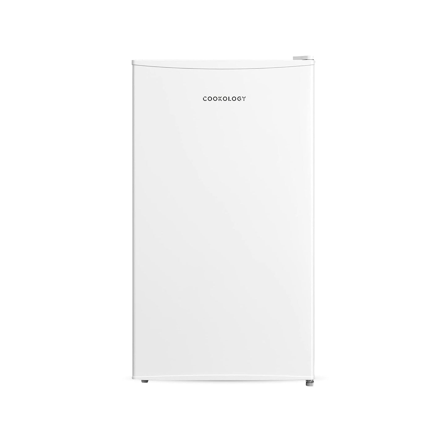 Under Counter Fridge 88L Adjustable Thermostat White Reversible Door