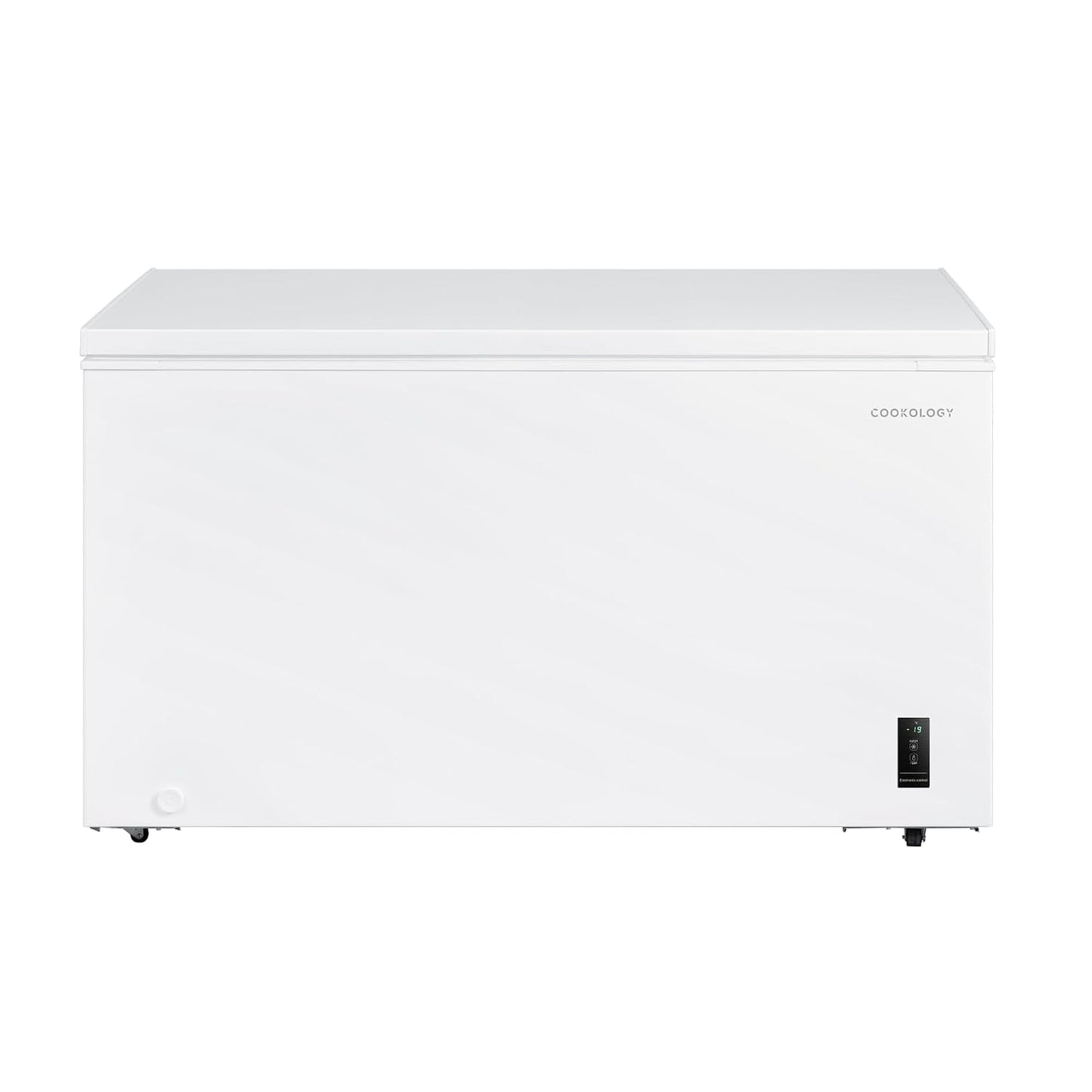 Freestanding Chest Freezer 99L Adjustable Thermostat Black