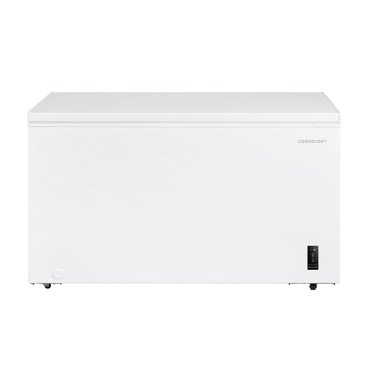 Freestanding Chest Freezer 99L Adjustable Thermostat Black