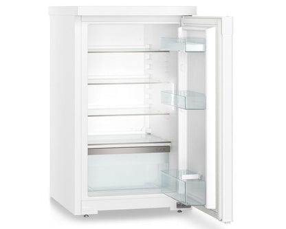 Under Counter Fridge 110L LED Light Touch Control Reversible Door White