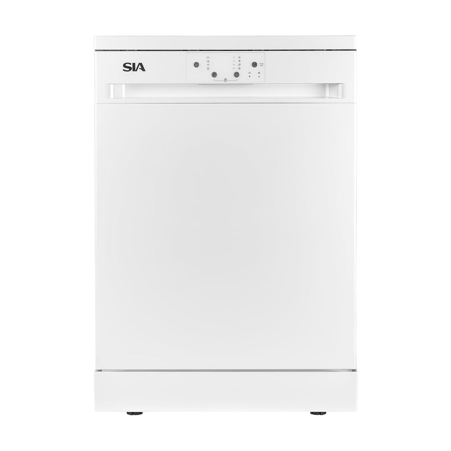Freestanding Dishwasher 45cm 9 Place Settings 4 Programs Black