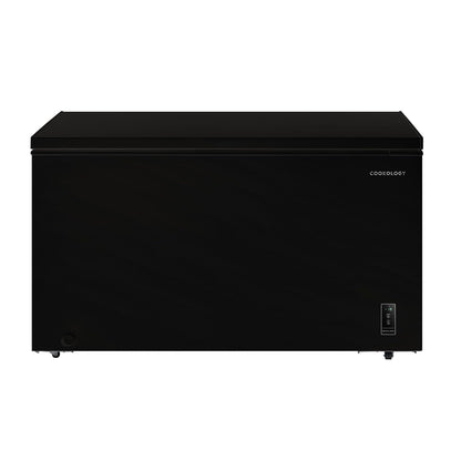 Freestanding Chest Freezer 99L Adjustable Thermostat Black