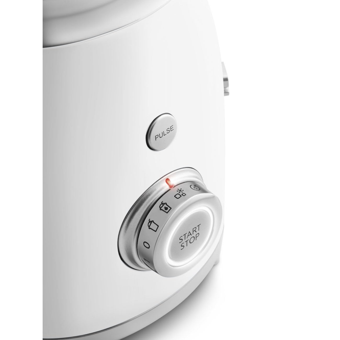 Retro Blender 1.5L 800W 4 Speed 3 Programs White