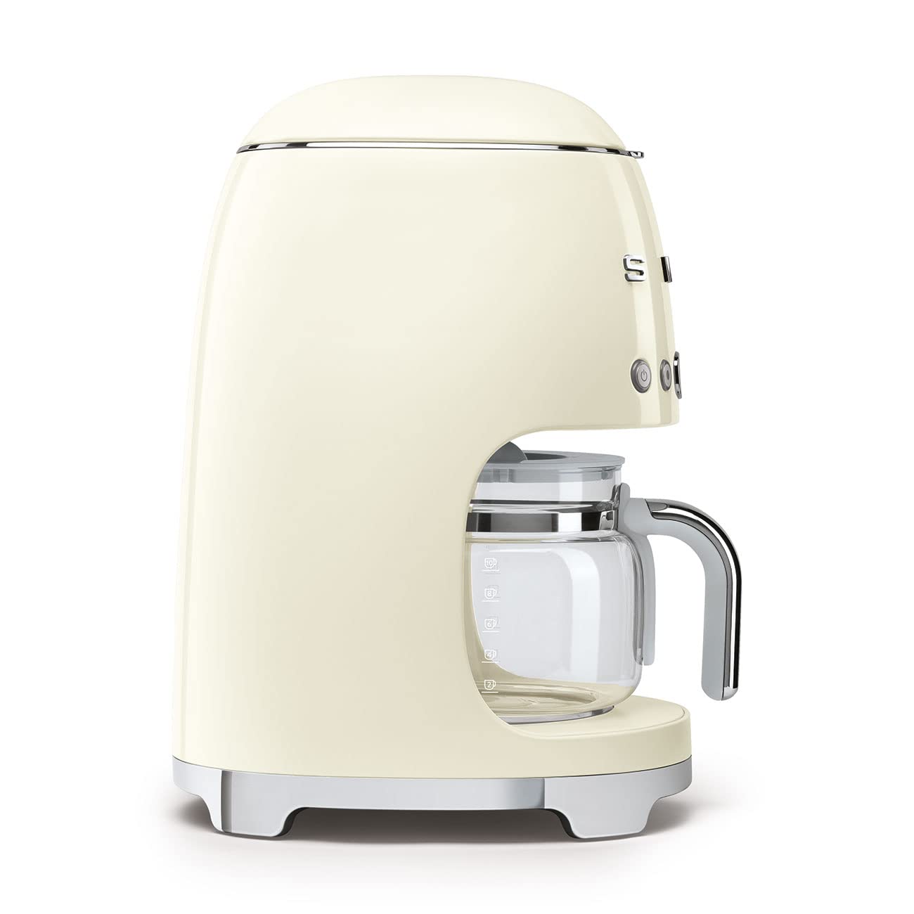 Drip Coffee Machine 1.4L 1050W 10 Cup Auto-Start Cream