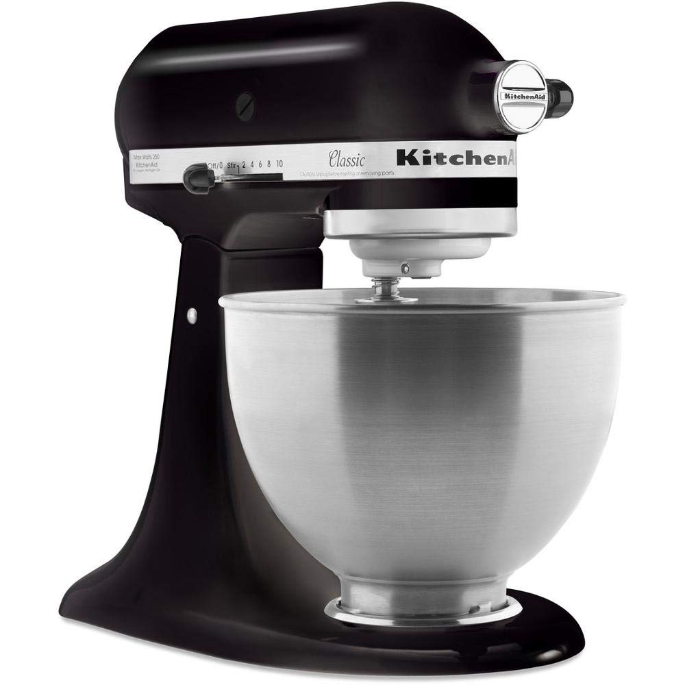 Tilt-Head Stand Mixer 4.3L 10 Speeds Onyx Black