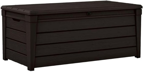 454L Brightwood Garden Storage Box — All-Weather, Fade-Free Outdoor Storage