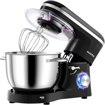Stand Mixer 6.2L 1400W 6 Speed Tilt-Head Black