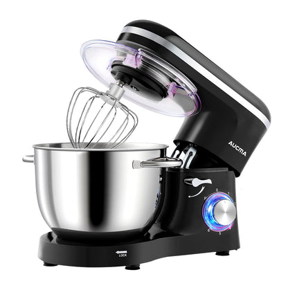 Stand Mixer 6.2L 1400W 6 Speed Tilt-Head Black