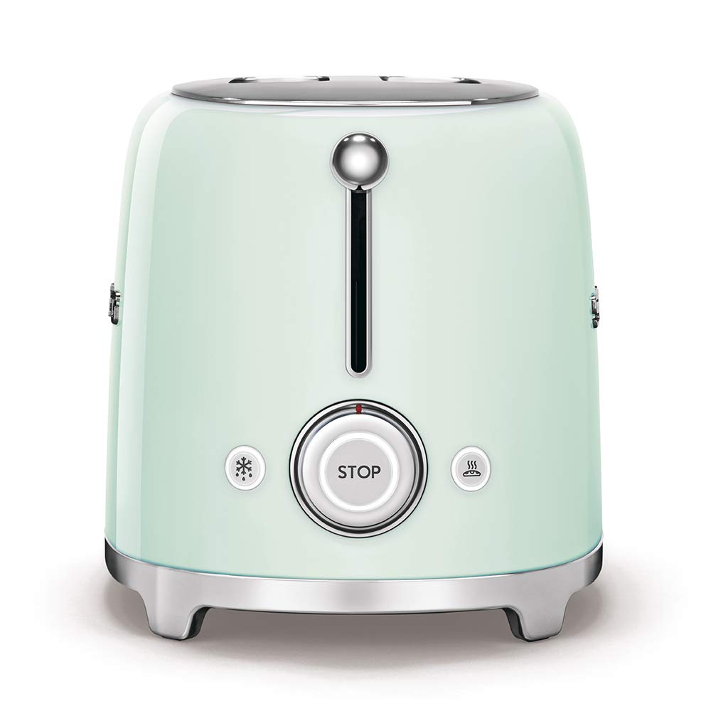 Retro Range Breakfast Set 0.8L Mini Kettle 2-Slice Toaster Pastel Green