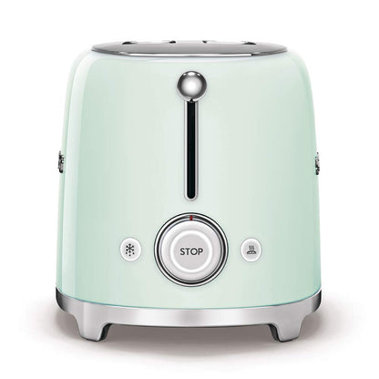 Retro Range Breakfast Set 0.8L Mini Kettle 2-Slice Toaster Pastel Green