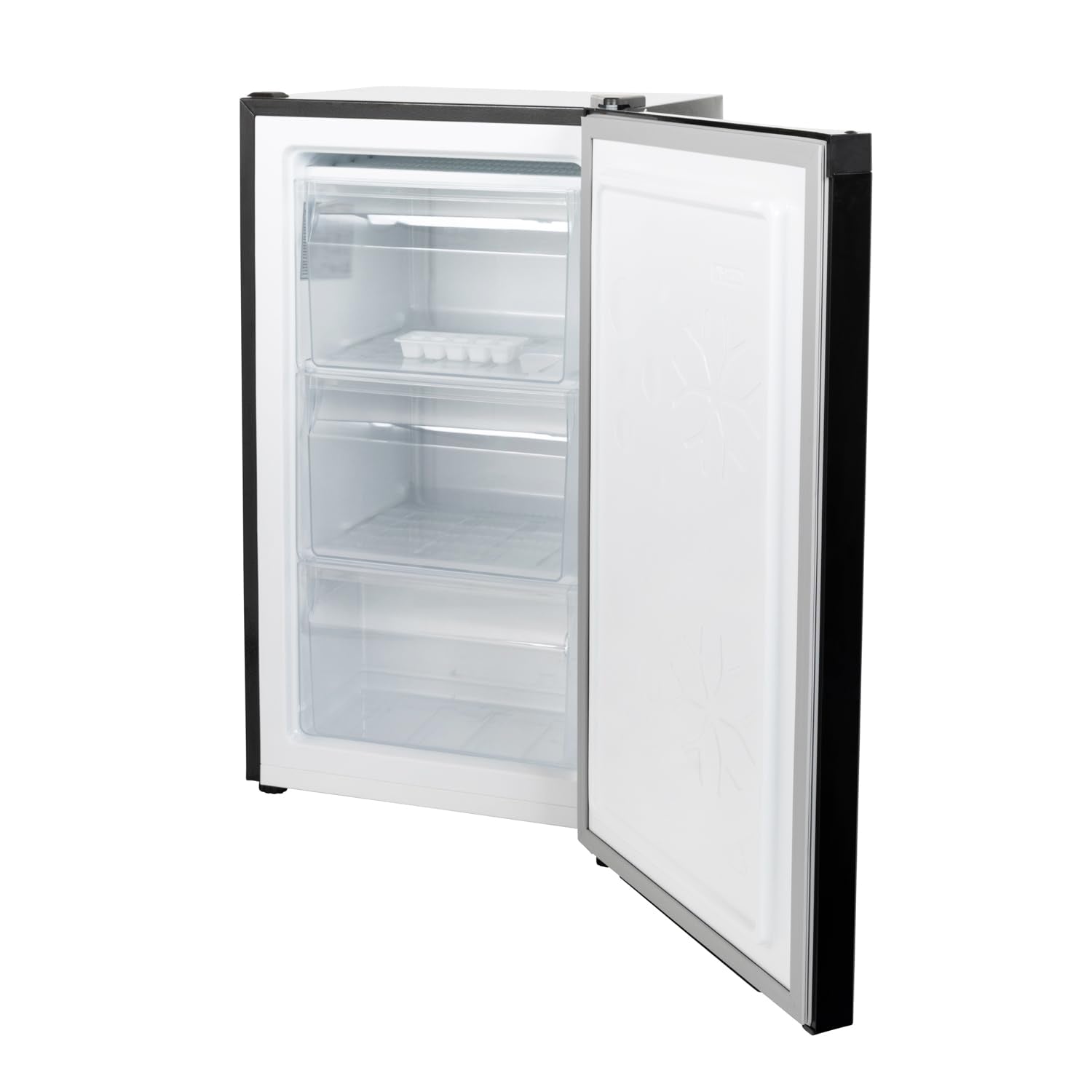 Undercounter Freezer 60L Freestanding With Reversible Door Black
