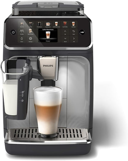 Bean To Cup Coffee Machine 12 Varieties Lattego Milk Frother Ceramic Grinder Black