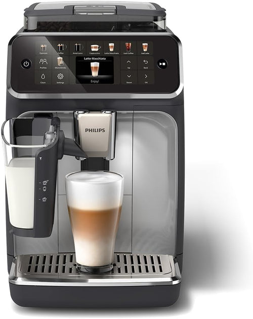 Bean To Cup Coffee Machine 12 Varieties Lattego Milk Frother Ceramic Grinder Black