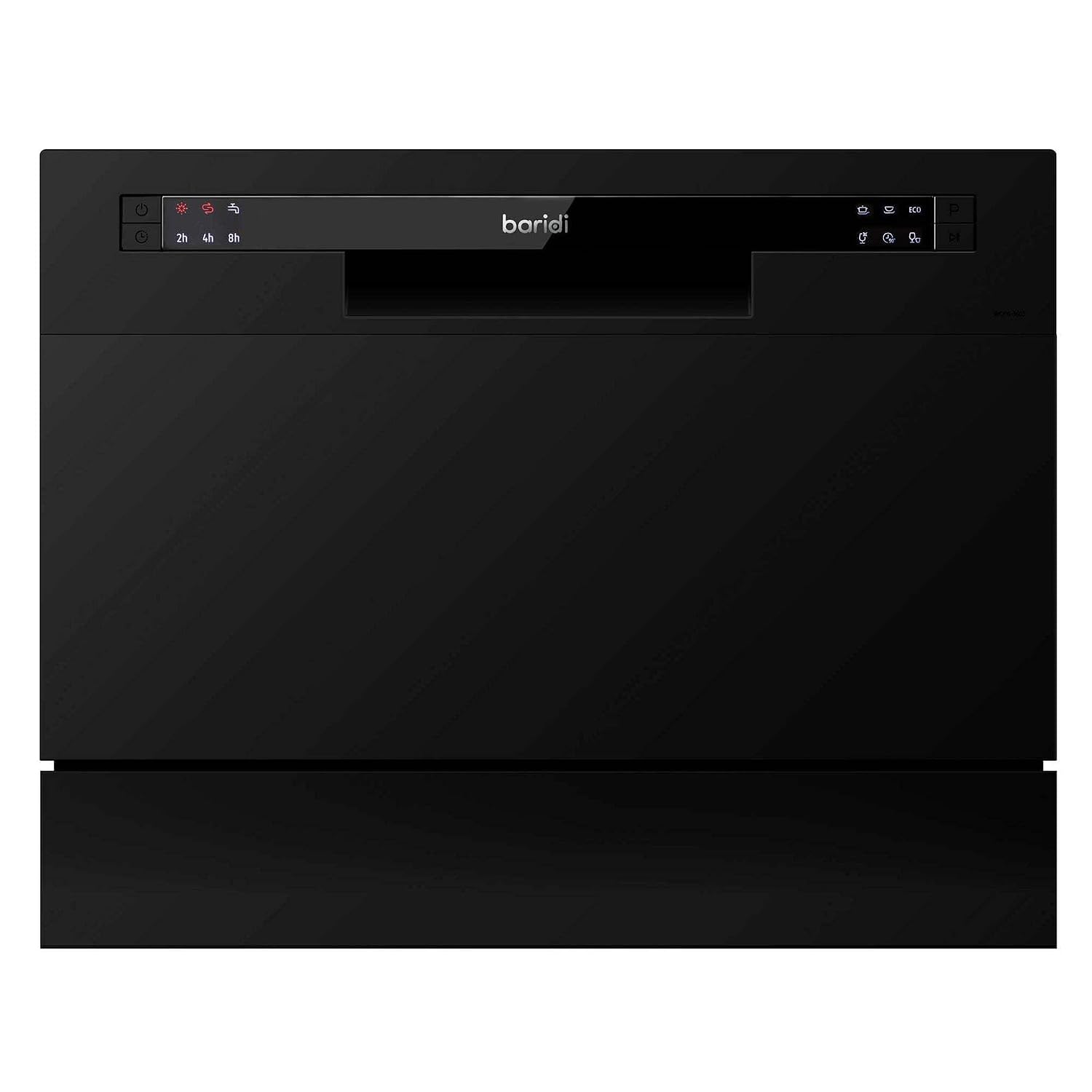 Table Top Dishwasher 6 Place Settings 6 Programmes Black