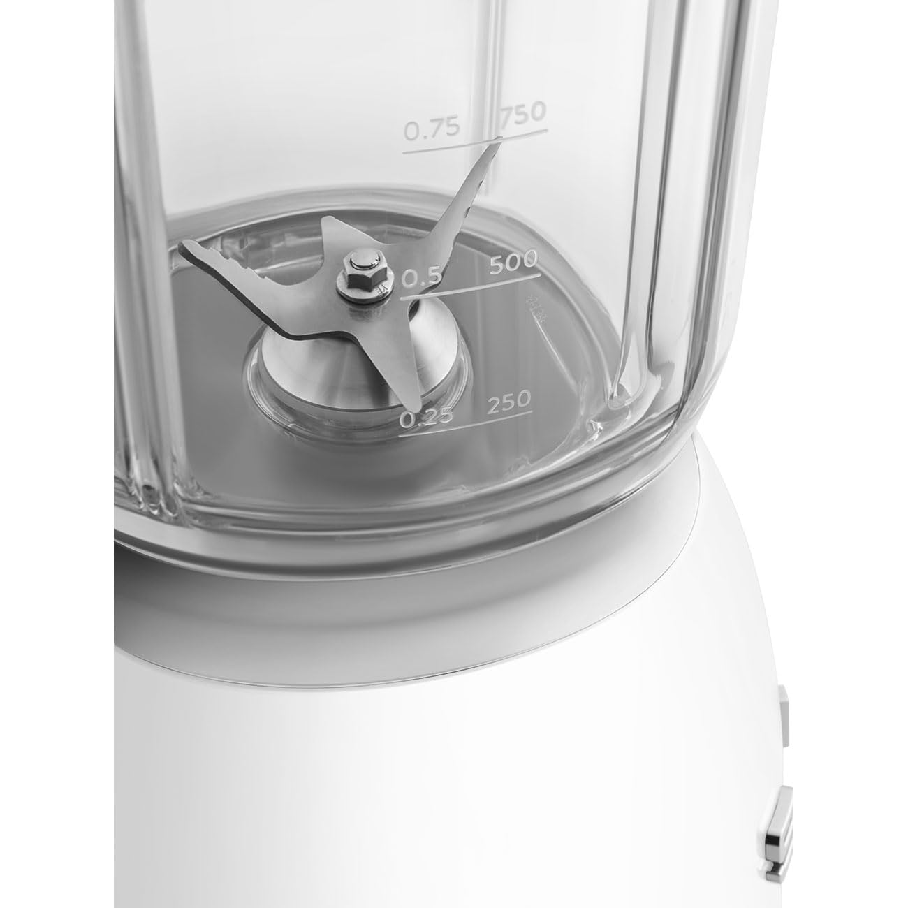 Retro Blender 1.5L 800W 4 Speed 3 Programs White