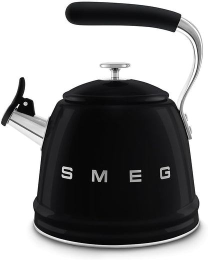 Whistling Kettle 2.3L Stainless Steel Silicone Handle Black