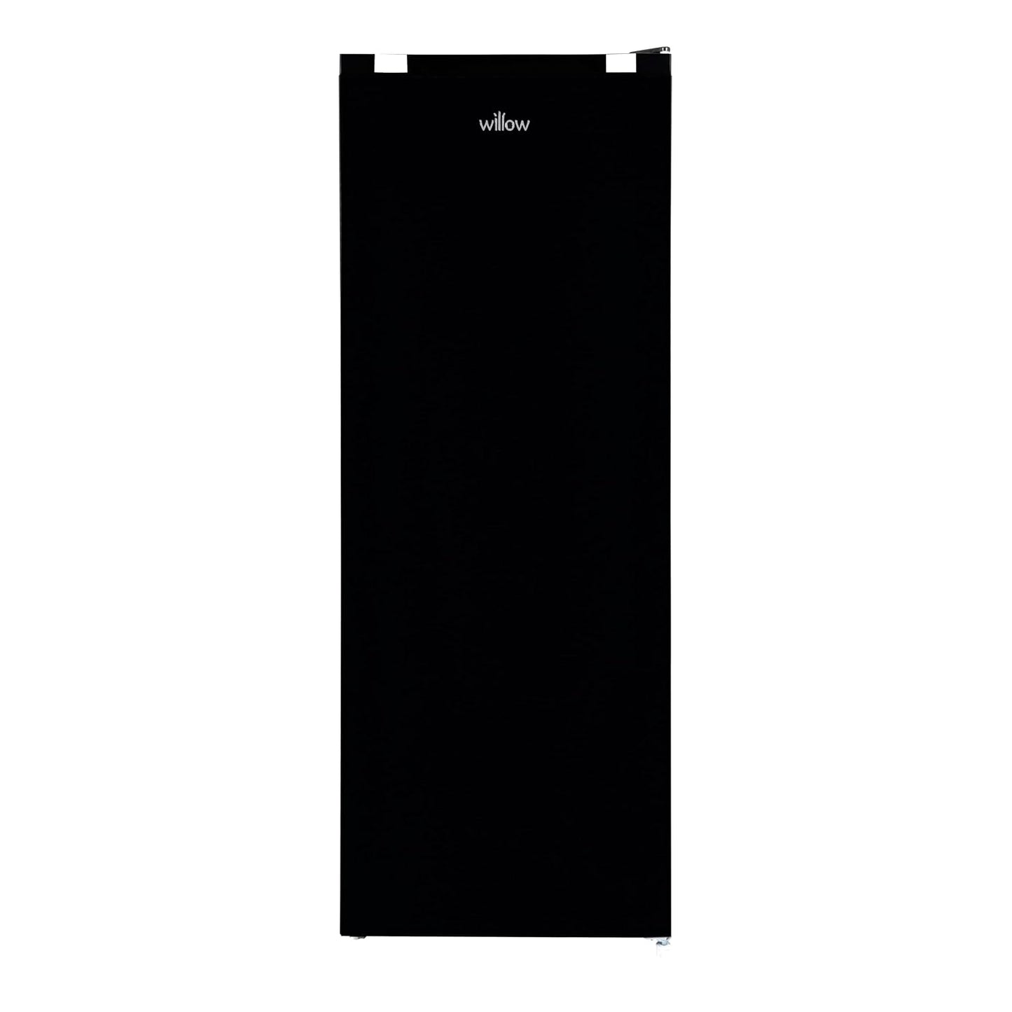 Freestanding Larder Fridge 241L 144Cm Reversible Door Mark-Proof Finish Black