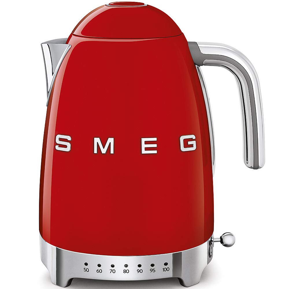 Jug Kettle With Acoustic Alarm 1.7L 3000W Stainless Steel Red