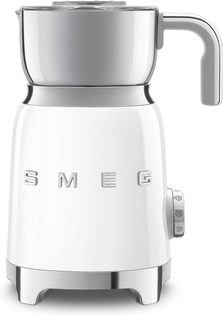 Induction Milk Frother 500W 600ml Stainless Steel White
