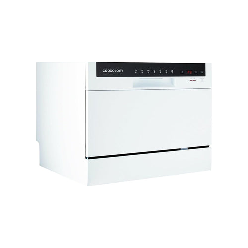 Mini Counter Top Dishwasher 6 Place Settings 7 Cycles White
