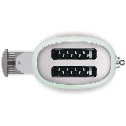 Retro Range Breakfast Set 0.8L Mini Kettle 2-Slice Toaster Pastel Green