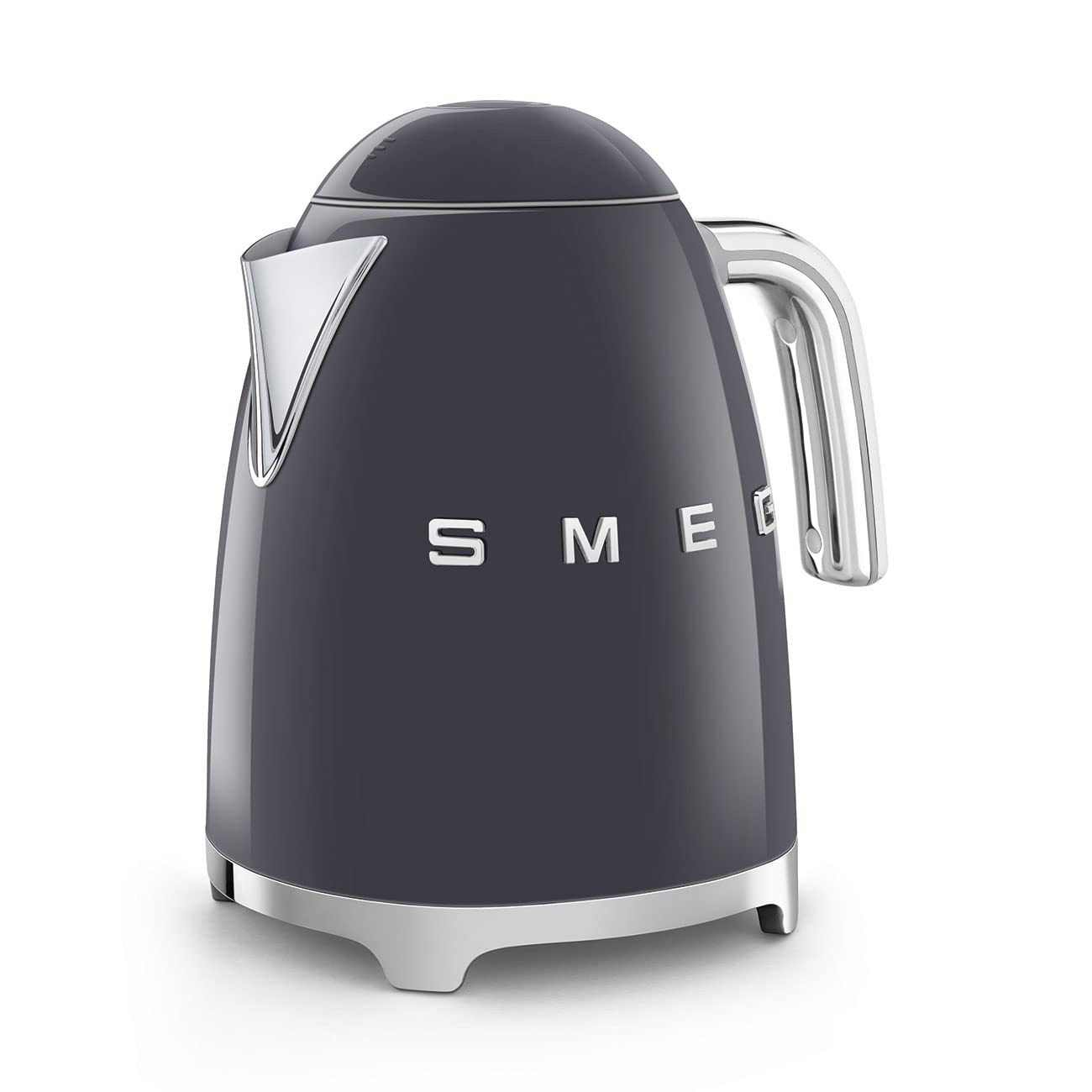 50's Style Jug Kettle 1.7L 3000W Soft Opening 360 Swivel Base Slate Grey