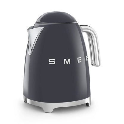 50's Style Jug Kettle 1.7L 3000W Soft Opening 360 Swivel Base Slate Grey