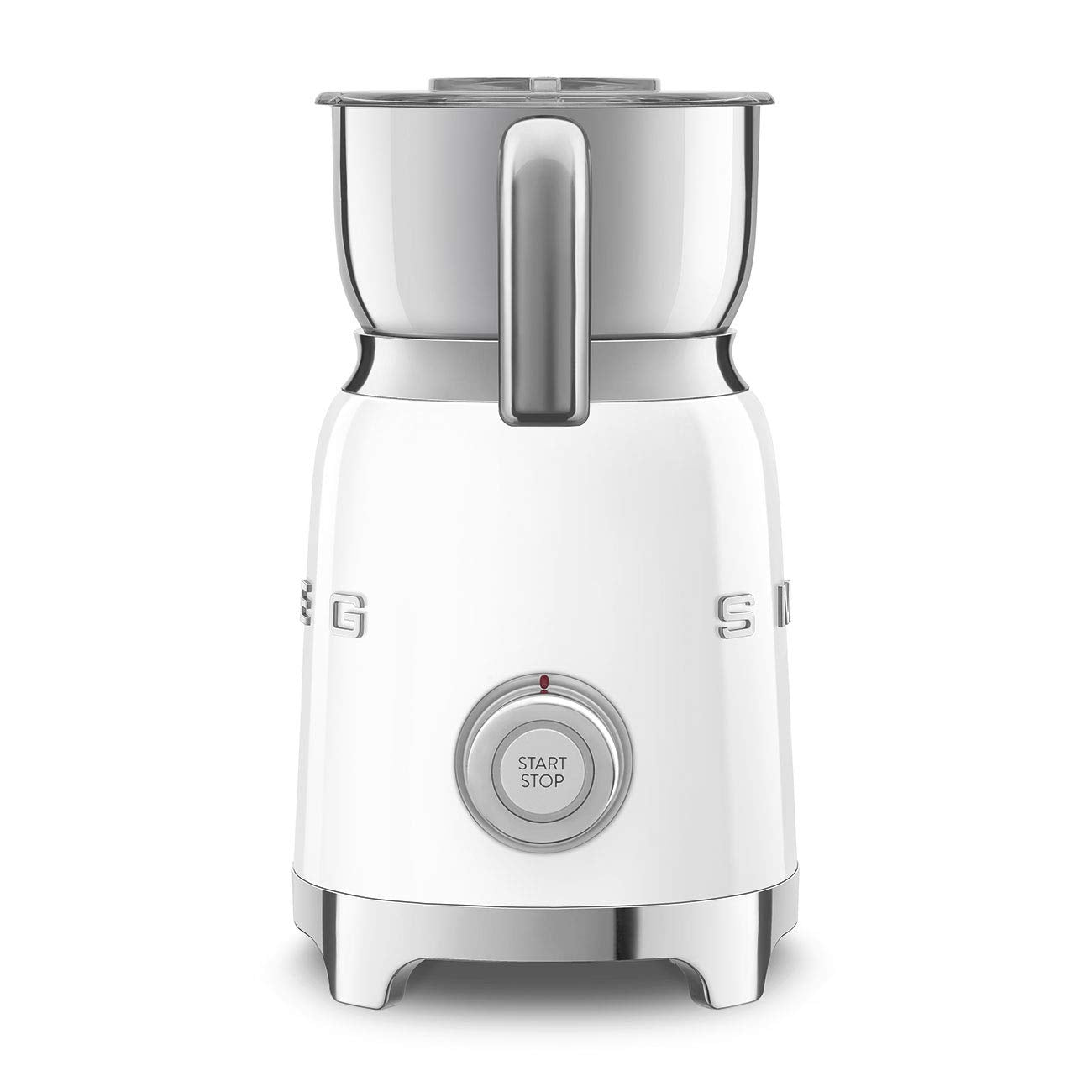 Induction Milk Frother 500W 600ml Stainless Steel White