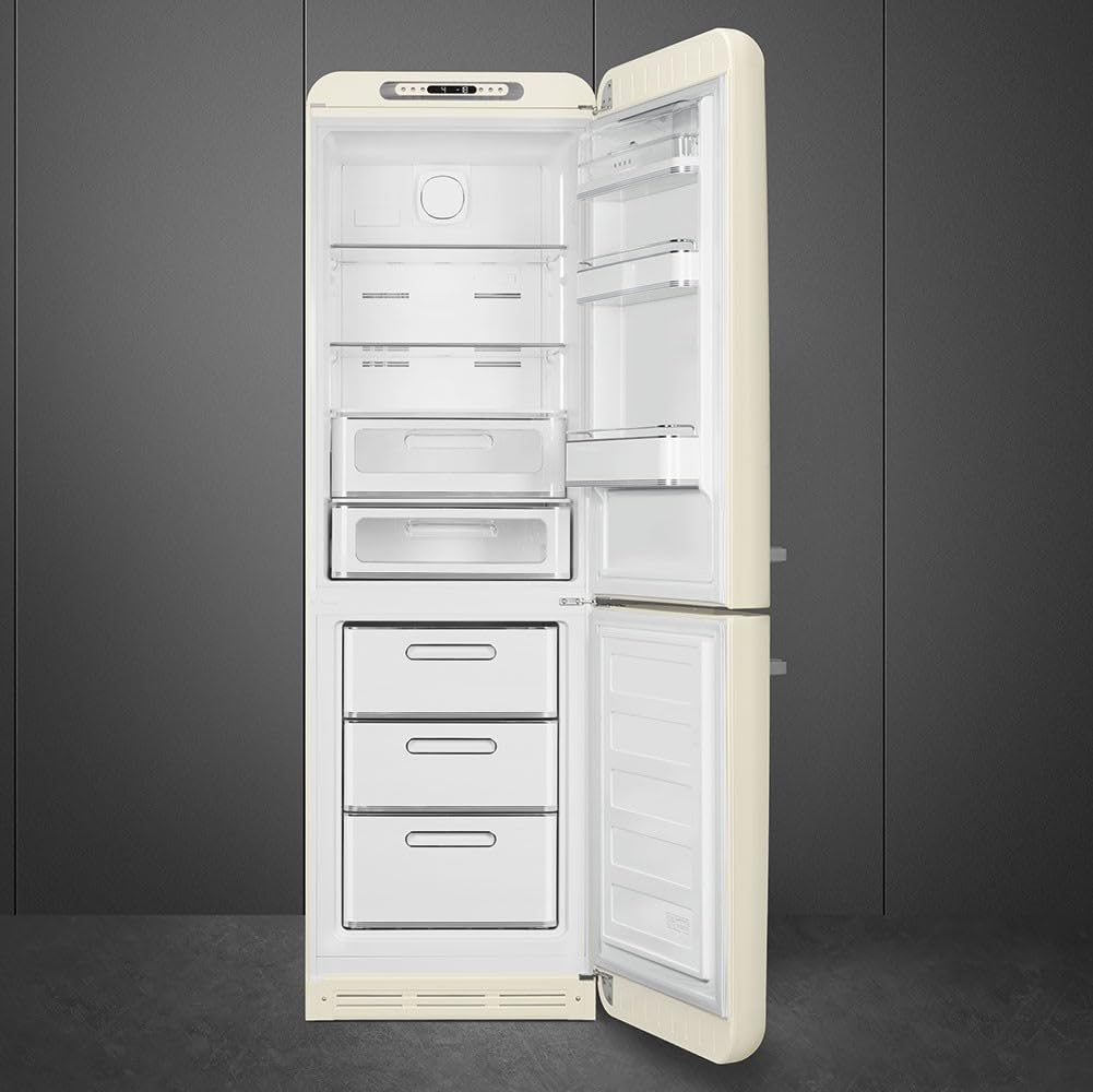 Freestanding Fridge Freezer 331L Frost Free Cream