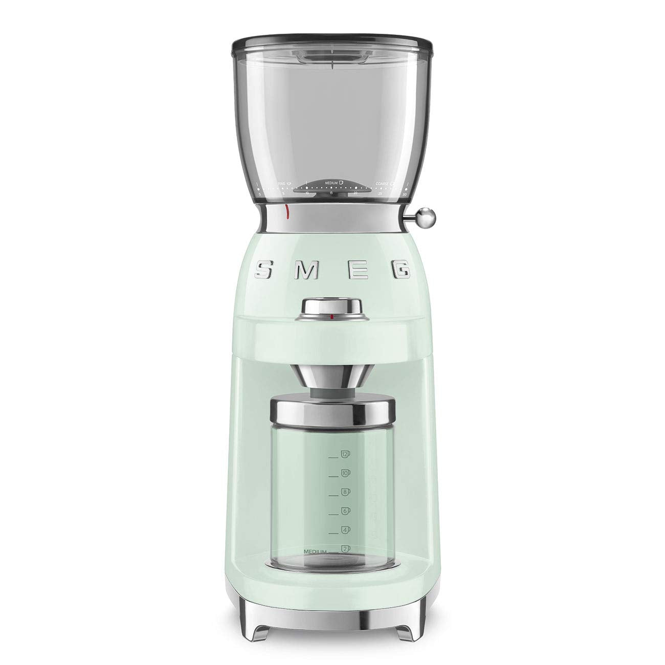Coffee Grinder 150W 30 Grind Levels Conical Burr Pastel Blue