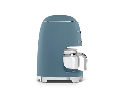 Retro 50s Style 1.4L Drip Coffee Machine Storm Blue